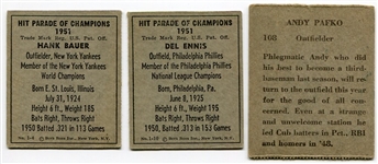 Five Card Type Lot 1939-1951