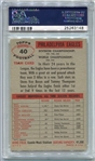 1956 Topps Football #40 Philadelphia Eagles Team Card PSA 6