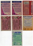 1984 - 1990 Topps Hockey Lot of 7 Mostly HOFers