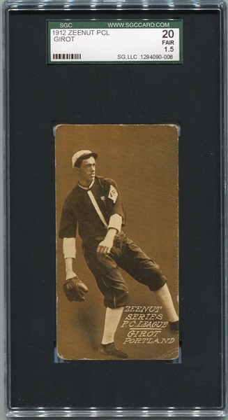 E136 1912 Zeenut Leo Girot Portland SGC 20
