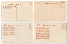 Early 1900's Lot of 17 Different Detroit Publishing Postcards Famous American Monuments & Sites