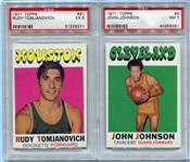 1970's Topps Basketball and Icee Bear Cards Lot of 13 Cards