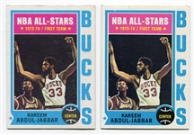 1970's Topps Basketball and Icee Bear Cards Lot of 13 Cards