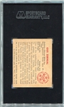 1950 Bowman #4 Gus Zernial Chicago White Sox SGC 60