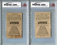 N99 Battle Scenes Lot of 5 Different Beckett Graded
