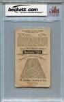 N99 Battle Scenes Lot of 5 Different Beckett Graded