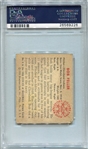 1950 Bowman #6 Bob Feller PSA 2