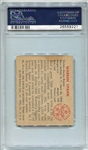 1950 Bowman #19 Warren Spahn PSA 1