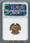 1913 Indian $2 1/2 U.S. Gold Piece NGC AU 58
