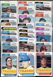 1974 Topps Lot of 450+/- Cards w/over 40 HOFers