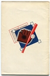 1934-1942 Chicago Cubs Team Issued Booklets