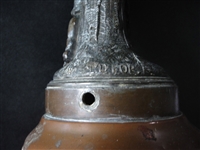 1881 Edward Miller Co. Hartford Baseball Club Oil Lamp Figure