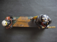 Circa 1888 Darktown Battery Mechanical Bank