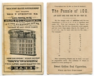 1880's Trade Card Lot of 9 Different Mostly Tobacco and Cigarette