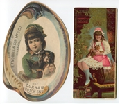 1880's Trade Card Lot of 9 Different Mostly Tobacco and Cigarette