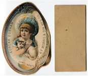 1880's Trade Card Lot of 9 Different Mostly Tobacco and Cigarette
