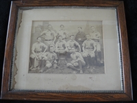 Circa 1880s/1890s Philadelphia Railroad Large Baseball Cabinet