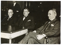 1924 Milwaukee Trial Wire Photo of Charles Comiskey During Joe Jackson Trial