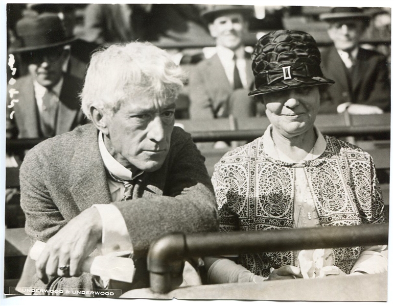 1924 Kenesaw Mountain Landis Wire Photo
