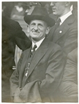 1921 Keystone Wire Photo of Barney Dreyfuss Owner of The Pirates