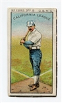 N321 S.F. Hess California League McCord Paper Ad Piece 