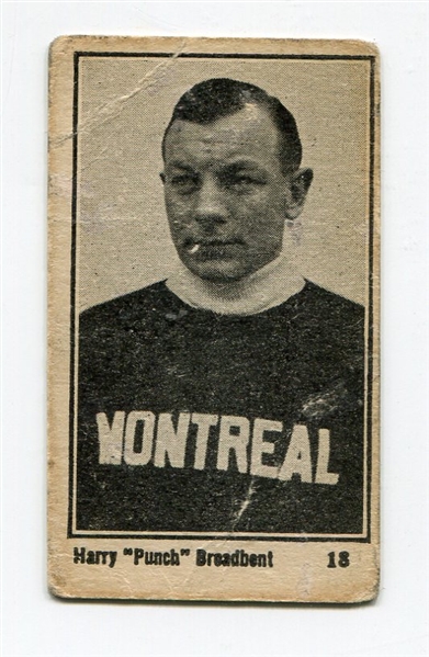 V130 1924 Maple Crispette #18 Harry "Punch" Broadbent