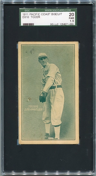 D310 Pacific Coast Biscuit Tozer Los Angeles SGC 20