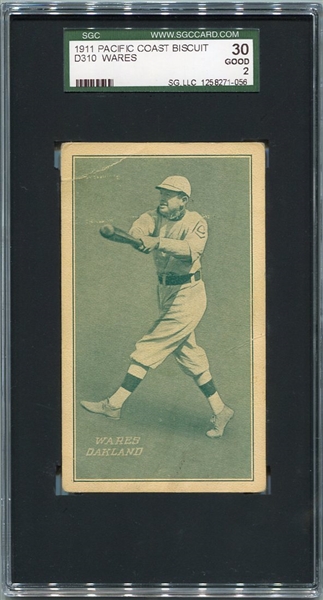 D310 Pacific Coast Biscuit Wares Oakland SGC 30