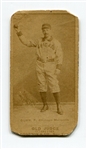 N172 J.E. Dunn Chicago Maroons Scarce Old Judge Card