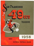 1958 San Francisco 49ers Yearbook 