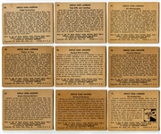 R157 Uncle Sam & Uncle Sam's Home Defense Lot of 16 Different Cards