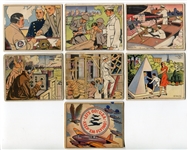 R157 Uncle Sam & Uncle Sam's Home Defense Lot of 16 Different Cards