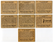 R157 Uncle Sam & Uncle Sam's Home Defense Lot of 16 Different Cards