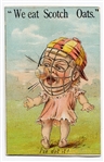 1880s Baseball Theme "Ise dot it!" Victorian Trade Card 