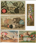 1880's-90's Victorian Era Trade Card Lot of 21 Cards
