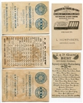 1880's-90's Victorian Era Trade Card Lot of 21 Cards