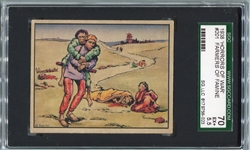 R69 1938 Horrors of War #201 Farmers of Famine SGC 70