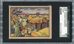 R69 1938 Horrors of War #250 Russian Bombers Raid Korean Villages SGC 60