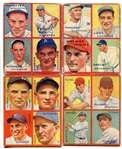 R321 1935 Goudey 4-in-1 Puzzle Backs Complete Set of 36 Fronts w/Ruth