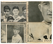 R321 1935 Goudey 4-in-1 Puzzle Backs Complete Set of 36 Fronts w/Ruth