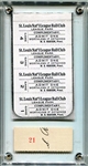 Early 1900's St. Louis Cardinals Ticket Game 74 National Park