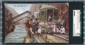 1910's Chicago White Sox Royal Gorge Postcard SGC 20