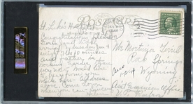 1910's Chicago White Sox Royal Gorge Postcard SGC 20