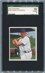 1950 Bowman #169 Hank Edwards Chicago Cubs SGC 80