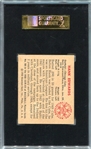 1950 Bowman #169 Hank Edwards Chicago Cubs SGC 80