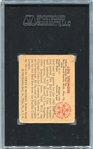 1950 Bowman #187 Lou Stringer Boston Red Sox Autographed SGC AUTH
