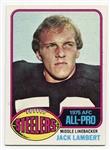 1976 Topps Football #220 Jack Lambert Rookie Card Nrmt