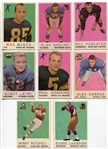 1959 Topps Football Lot of 8 Stars & HOFers