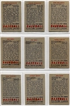 1951 Bowman Lot of 12 Different Detroit Tigers