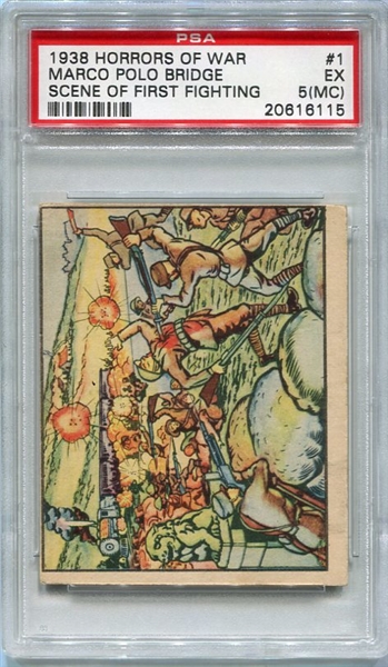 R69 Horrors of War #1 Marco Polo Bridge Scene PSA 5MC